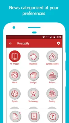 Knappily android App screenshot 1